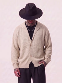 CARDIGAN  NEW JOB BRAND GIACCA POLO SABBIA  ART MA/14