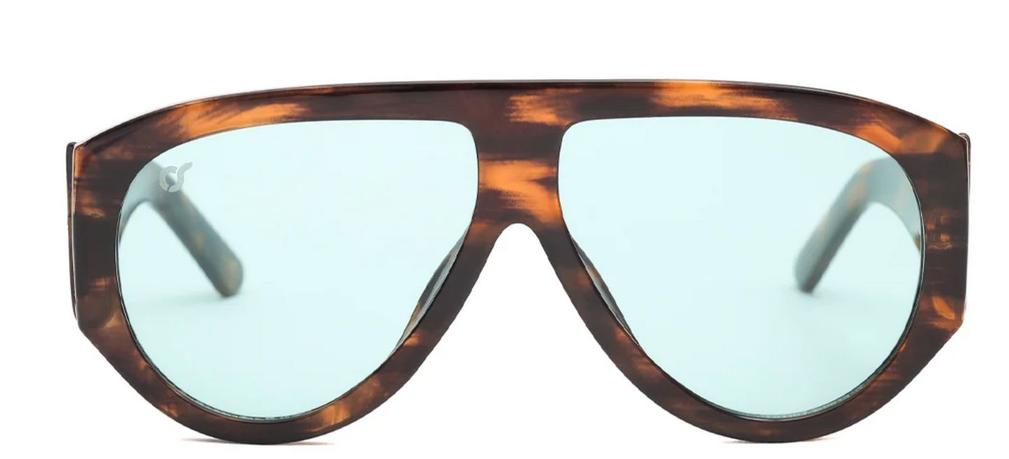 OCCHIALI - OS SUNGLASSES - ART. VENEZIA - COL. HAVANA BLU