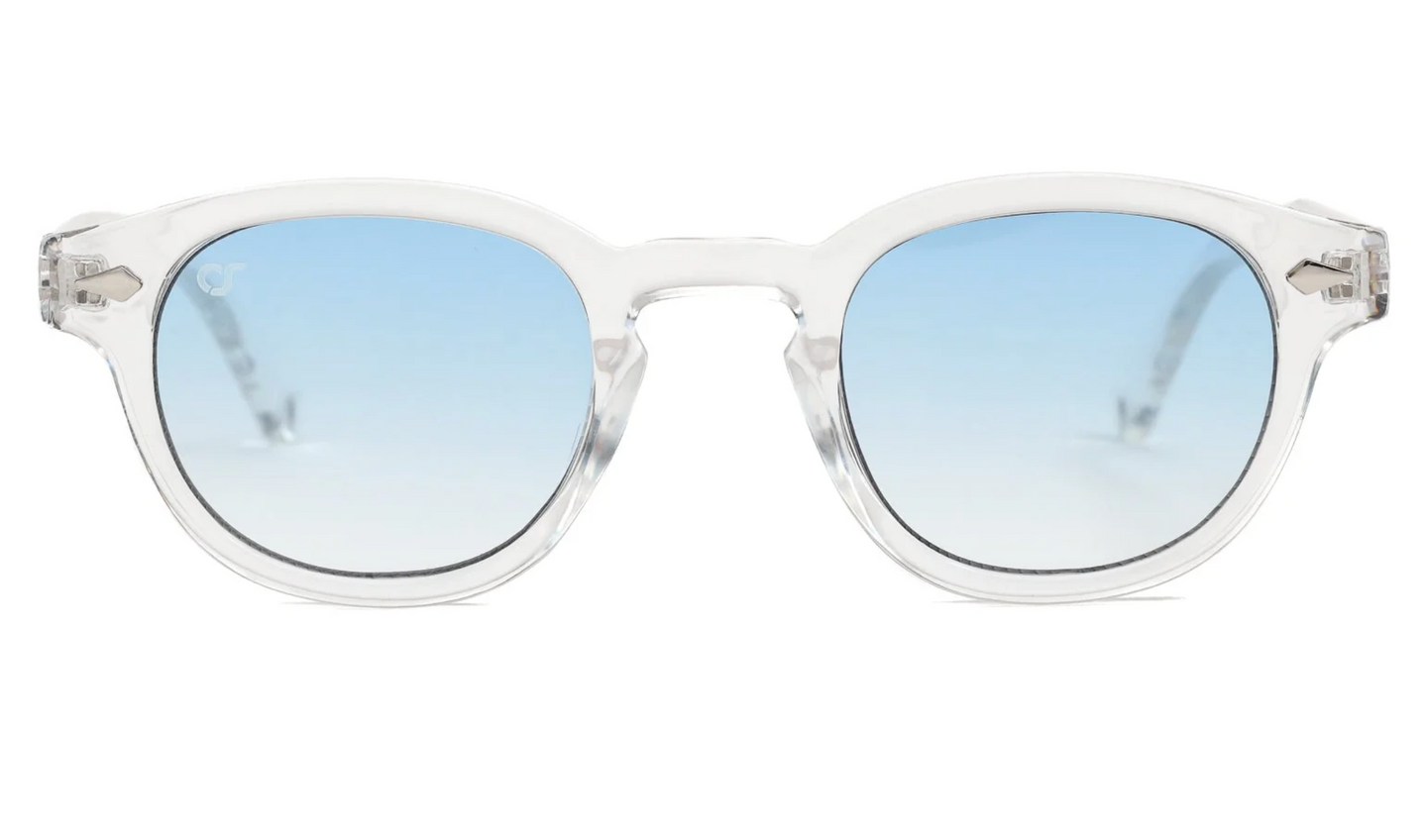 OCCHIALI - OS SUNGLASSES - ART. BERLINO - COL. TRASPARENTE BLU FUME'