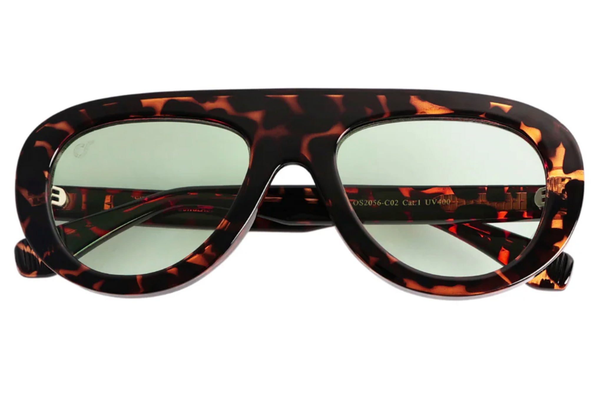 OCCHIALI - OS SUNGLASSES - ART. LIMA - COL. TARTARUGATO VERDE