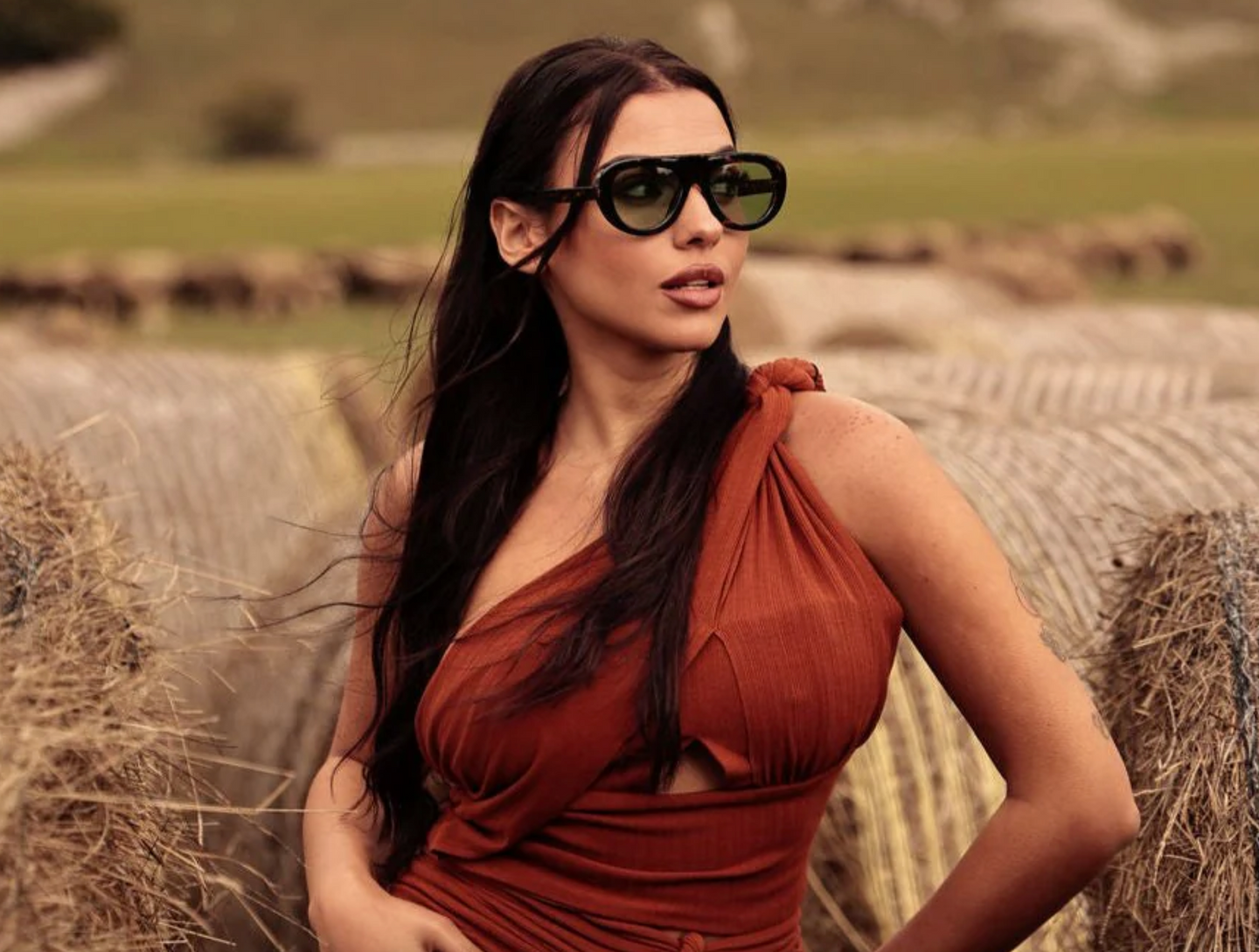 OCCHIALI - OS SUNGLASSES - ART. LIMA - COL. TARTARUGATO VERDE