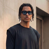 OCCHIALI OS SUNGLASSES  ART MALAGA BLU