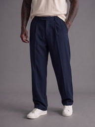 PANTALONE NEW JOB BRAND PANTALACCIO BLU ART EGADY