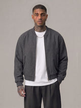 GIUBBINO ONLY&SONS BOMBER COLLEGE DARK GREY ART 22034739