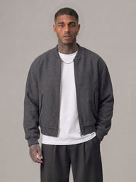 GIUBBINO ONLY&SONS BOMBER COLLEGE DARK GREY ART 22034739