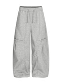 PANTALONE DI TUTA NOISSEY CARGO CASUAL CON ELASTICO IN VITA  E TASCHE ART BOTTONI