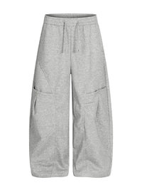 PANTALONE DI TUTA NOISSEY CARGO CASUAL CON ELASTICO IN VITA  E TASCHE ART BOTTONI