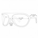 OCCHIALI OS SUNGLASSES  ART NIZZA GIALLO