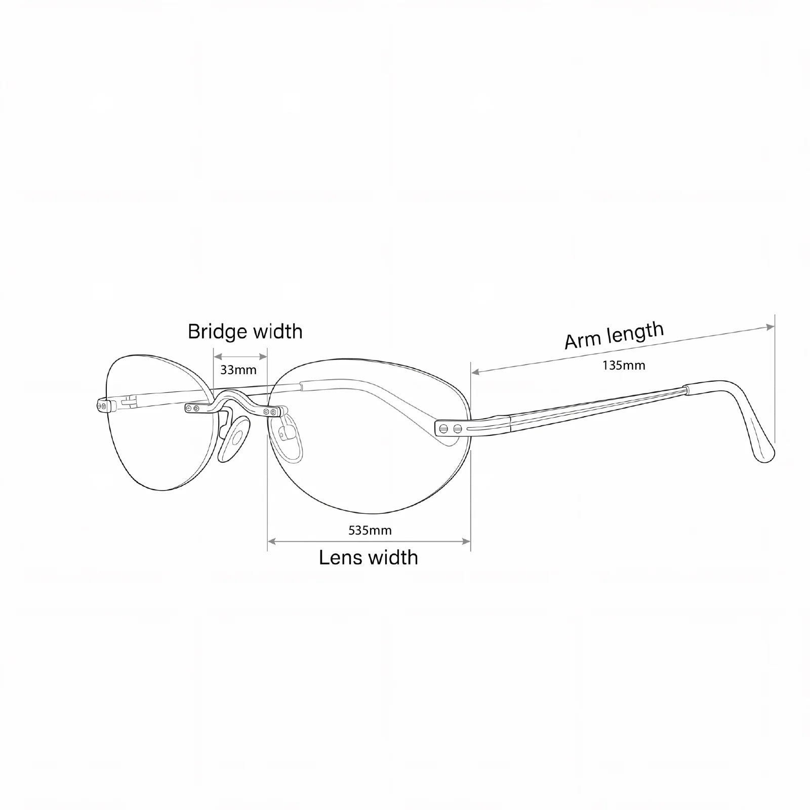 OCCHIALI OS SUNGLASSES  ART CAIRO NERO