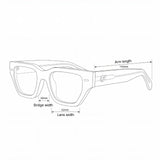 OCCHIALI OS SUNGLASSES  ART MALAGA GIALLO