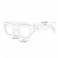 OCCHIALI OS SUNGLASSES  ART MALAGA GIALLO