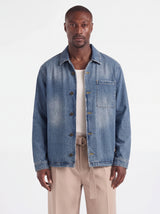 CAMICIA BL11 OVERSHIRT DENIM ART BLK20030