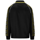 T-SHIRT 222 BANDA ROMBAT 433 - KAPPA - ART. 352616W - COL. Black-white-yellow blazing