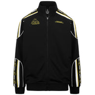 FELPA 222 BANDA SAACHIS 433 - KAPPA - ART. 361X4IW - COL. Black-white-yellow blazing