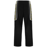 PANTALONE DI TUTA 222 BANDA ARESTE 433 - KAPPA - ART. 36231FW - COL. Black-white-yellow blazing