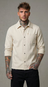 CAMICIA OVERSHIRT TAGLIO VIVO  - BERNA - ART. 261400 -30