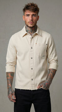 CAMICIA OVERSHIRT TAGLIO VIVO  - BERNA - ART. 261400 -30