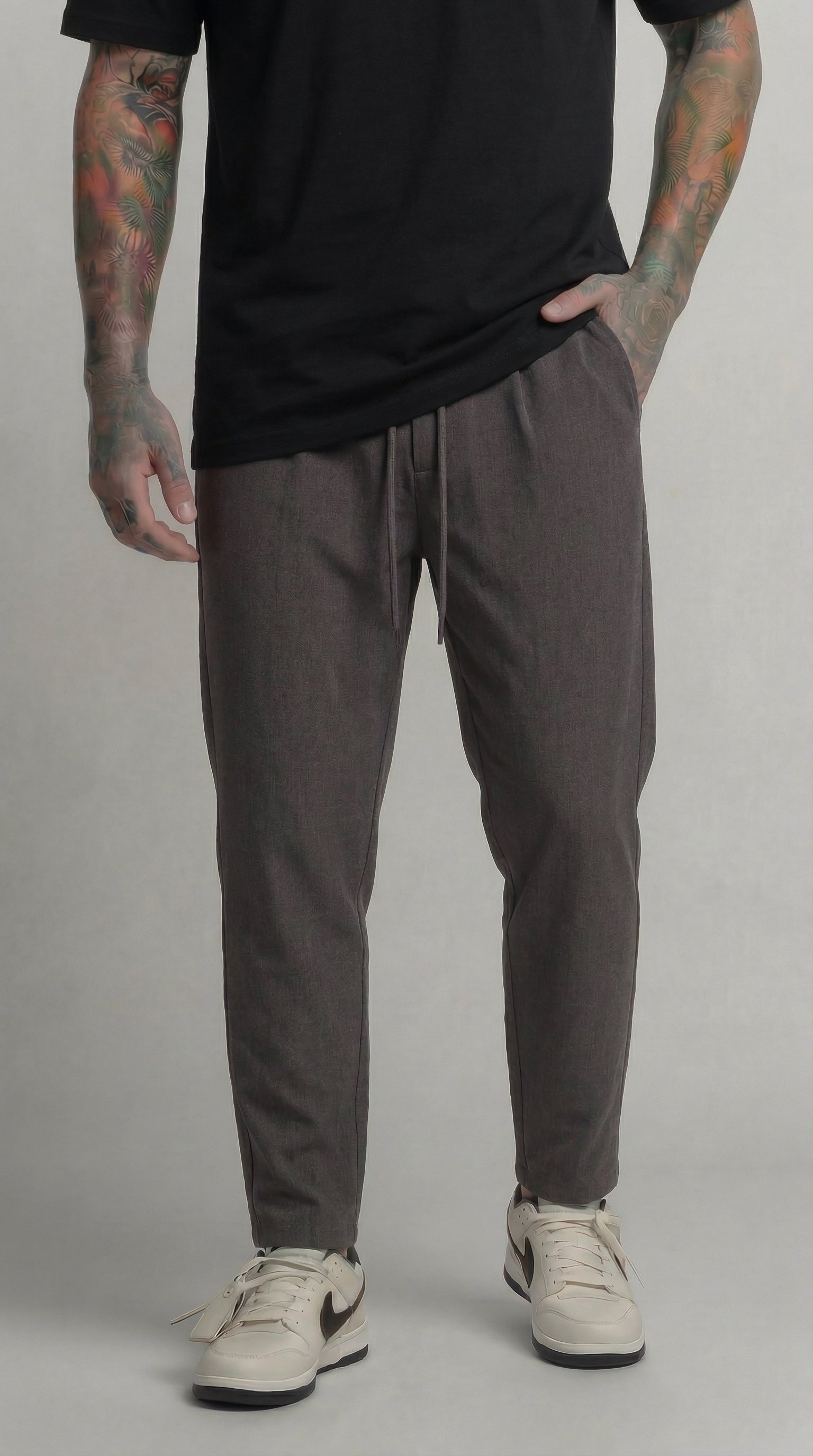 PANTALONE CON LACCIO - PIU' COLORI - HAMEN - ART. LPP0160