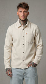 CAMICIA OVERSHIRT TAGLIO VIVO  - BERNA - ART. 261400 -30