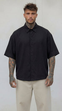 CAMICIA MEZZA MANICA OLIVA - BERNA - ART. 261224