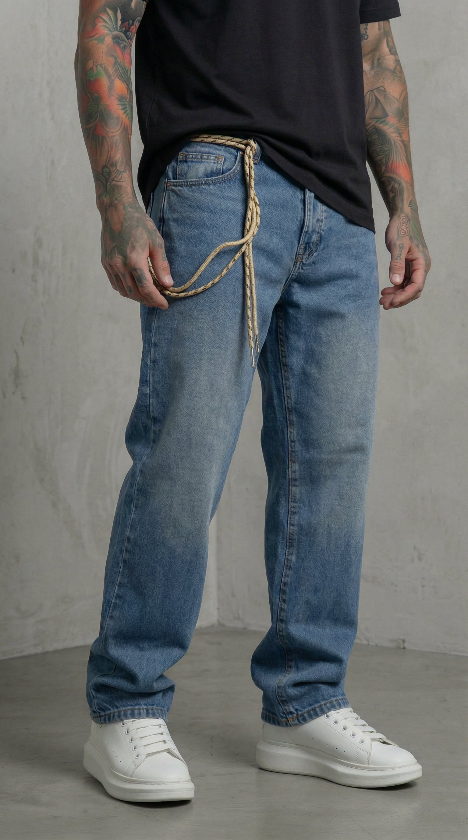 JEANS UOMO REGULAR LAV. MEDIO  BERNA - ART.261266-30