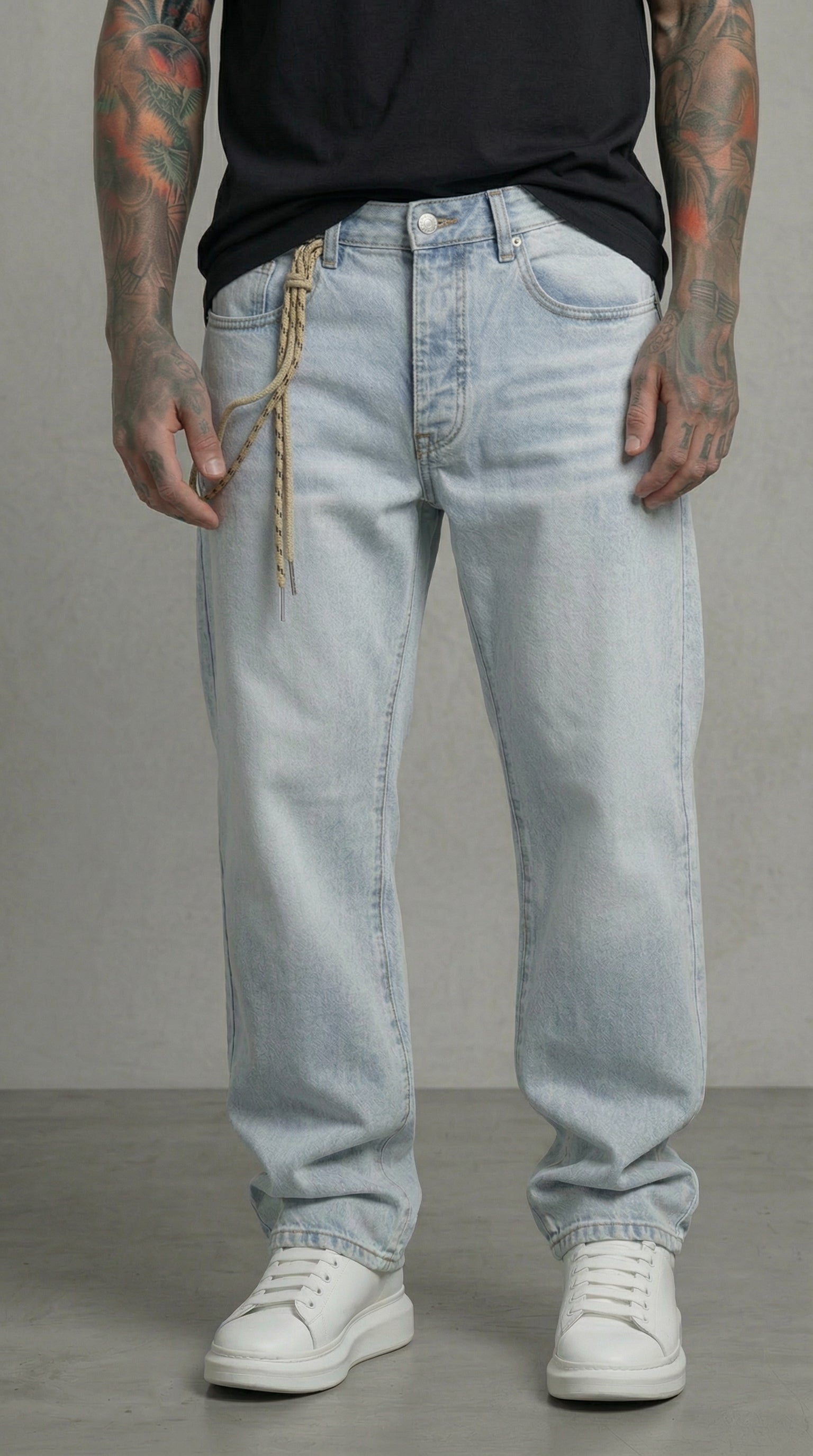 JEANS UOMO REGULAR BLEACH BERNA - ART.261265-30