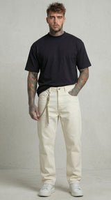 JEANS CROPPED BULL BASICO  PIU' COPLORI  UOMO   BERNA - ART.261274