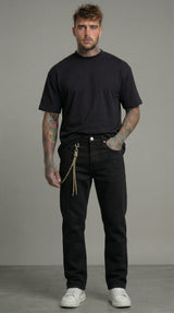 JEANS CROPPED BULL BASICO  PIU' COPLORI  UOMO   BERNA - ART.261274