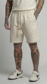 BERMUDA PAISLEY RICAMATO BEIGE CHIARO - BERNA - ART.261289-30