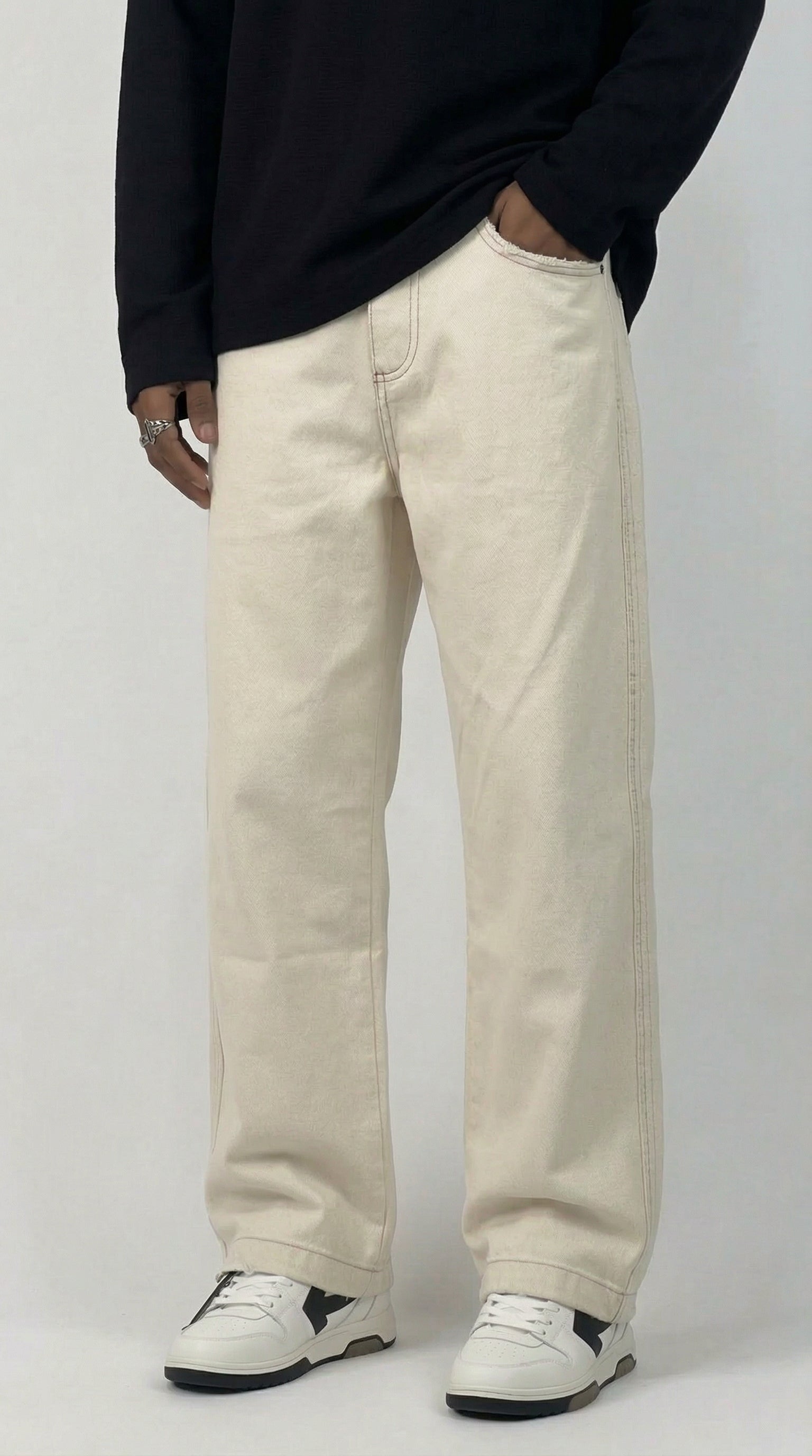 JEANS TAGLIO VIVO  - BERNA - ART 261399-30