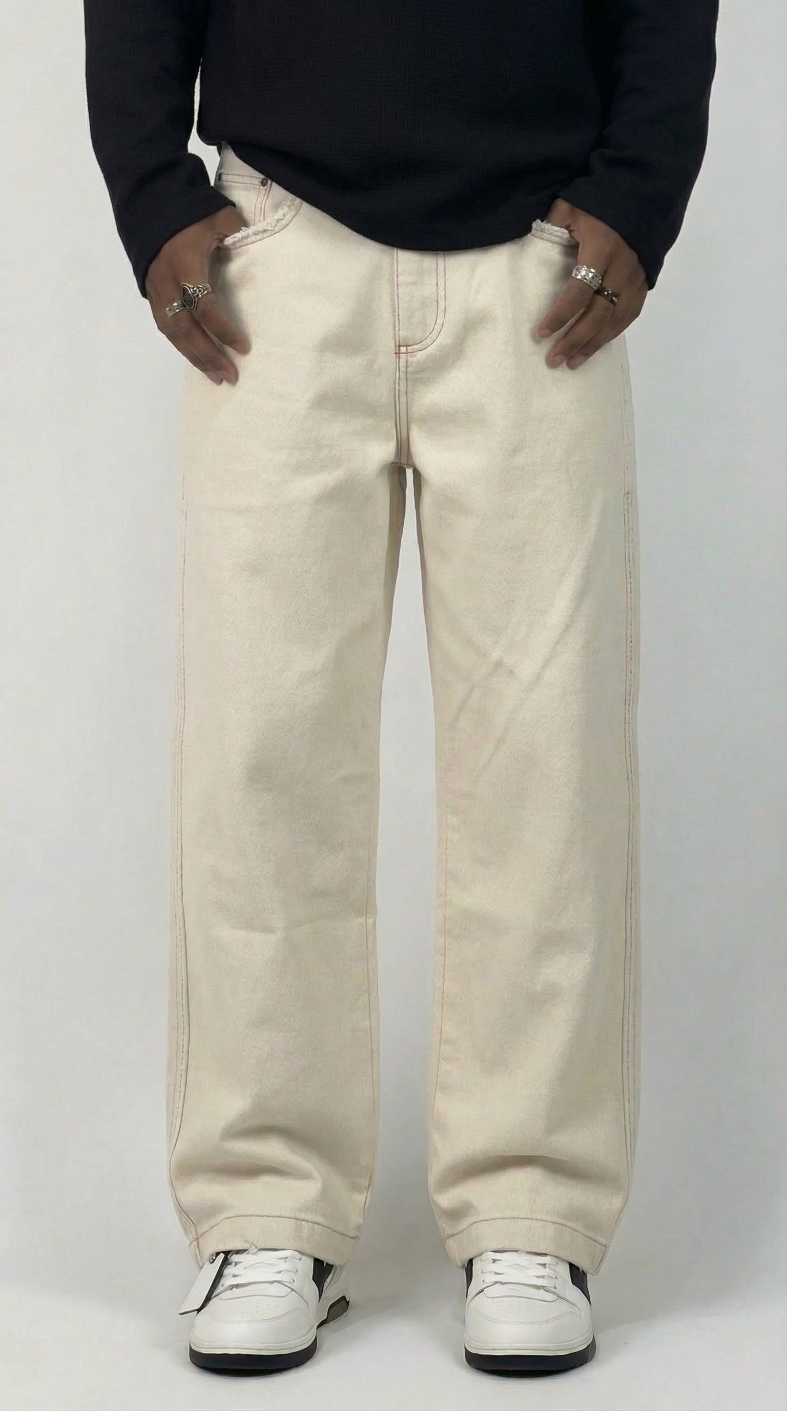 JEANS TAGLIO VIVO  - BERNA - ART 261399-30