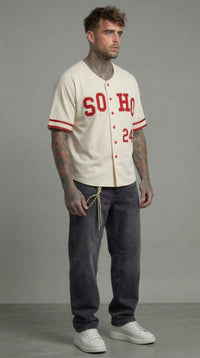 T-SHIRT CASACCA BASEBALL CON PATCH - BERNA - ART. 261232 -30