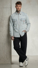 CAMICIA DENIM DESTROY  - BERNA - ART. 261259-30
