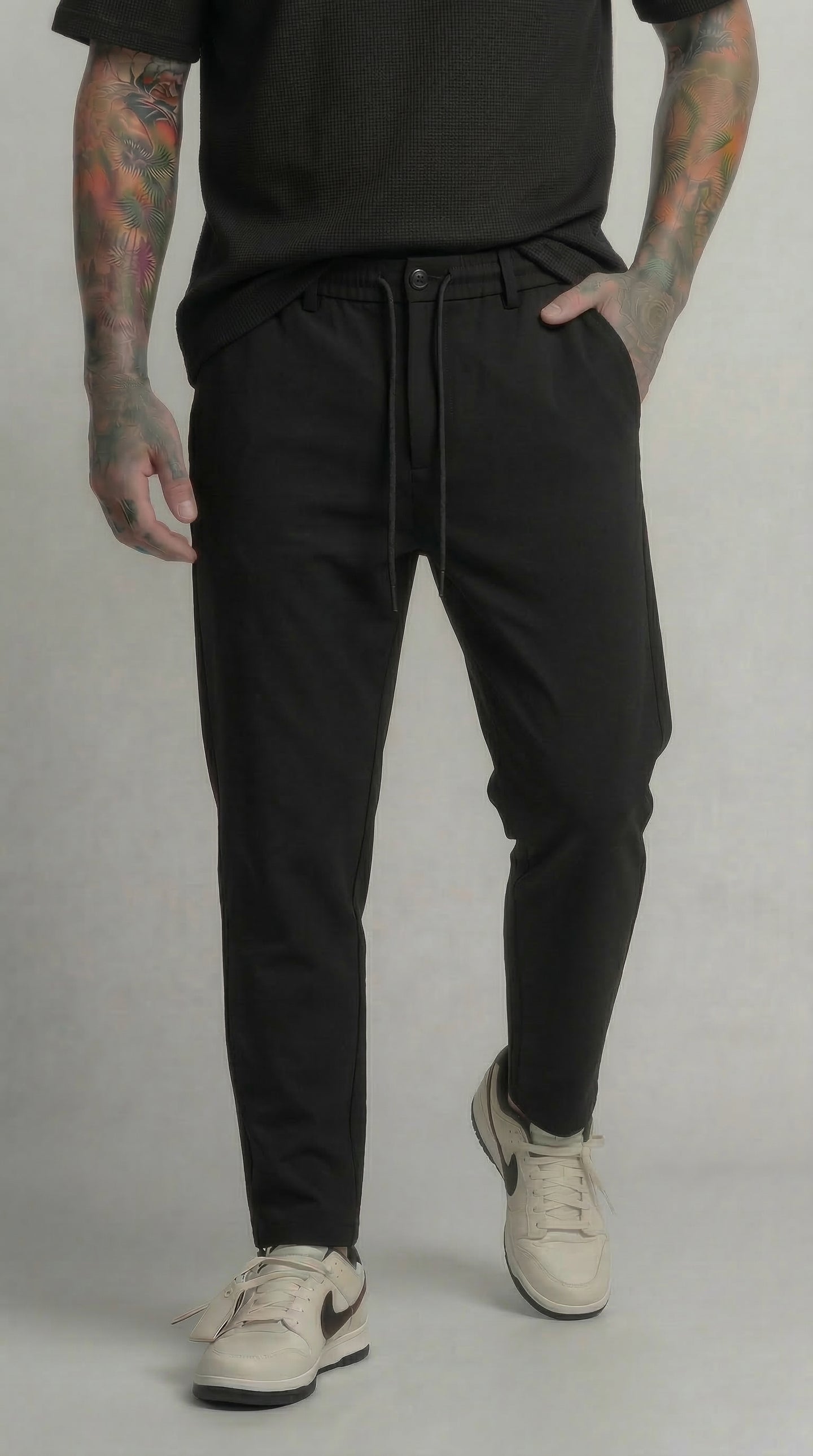 PANTALONE CON LACCIO - PIU' COLORI - HAMEN - ART. LPP0160