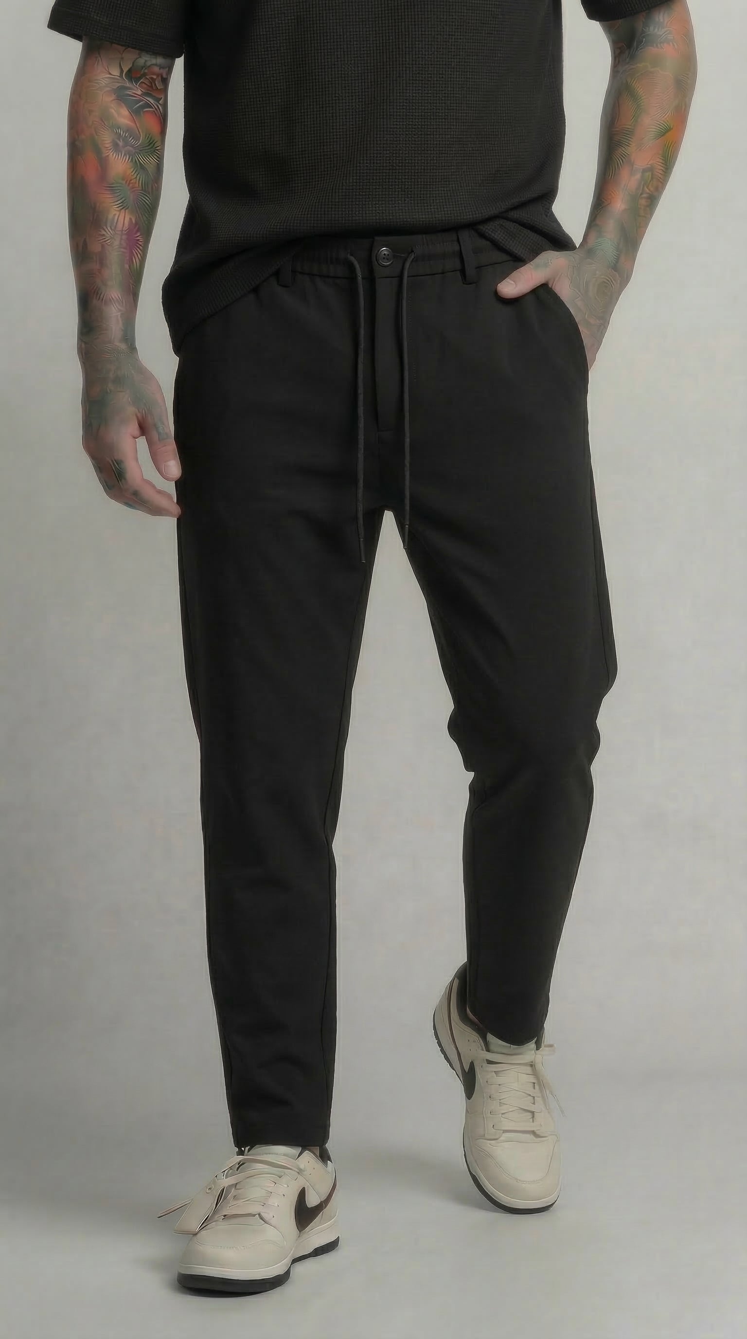 PANTALONE CON LACCIO - PIU' COLORI - HAMEN - ART. LPP0160