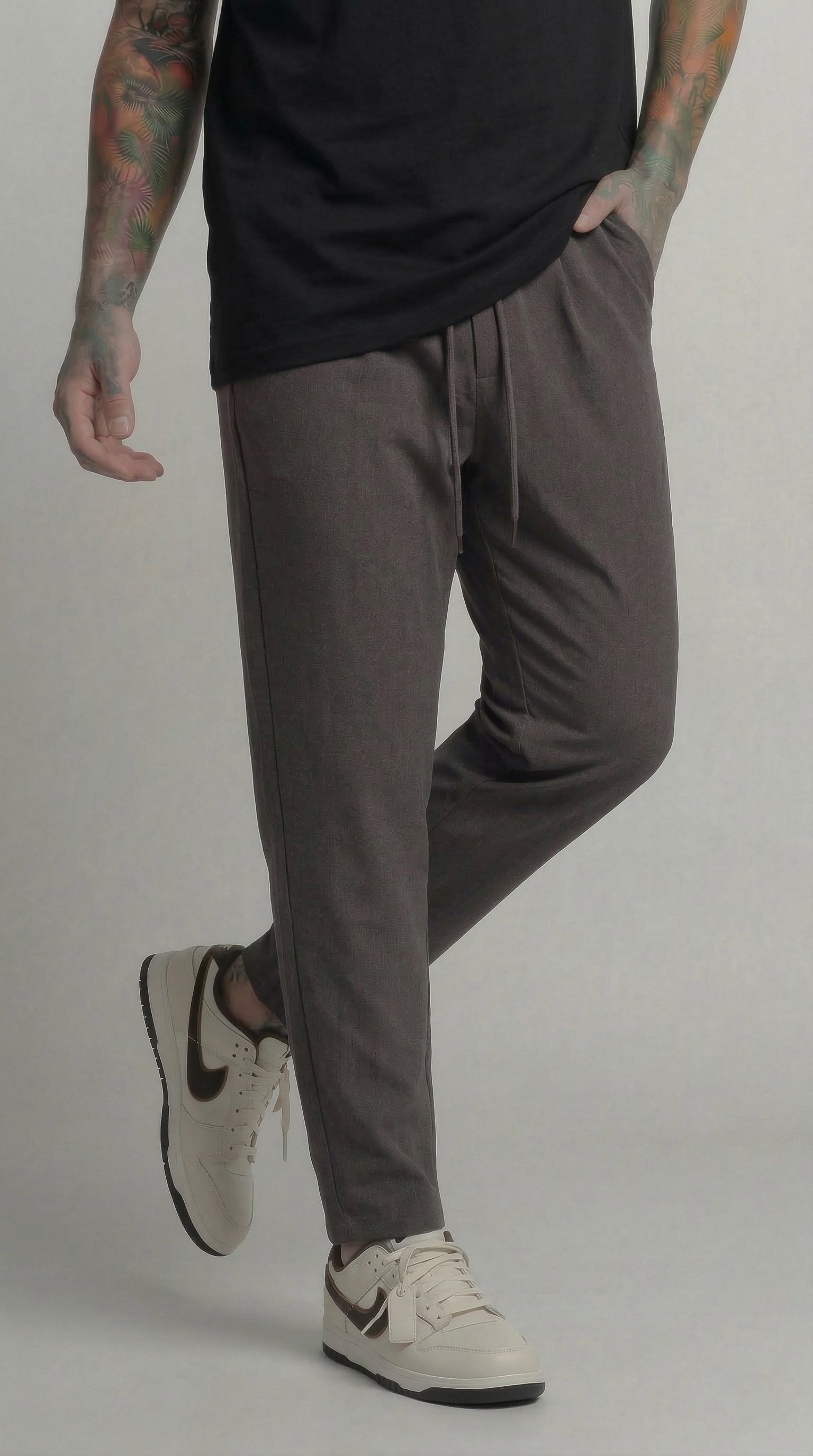 PANTALONE CON LACCIO - PIU' COLORI - HAMEN - ART. LPP0160