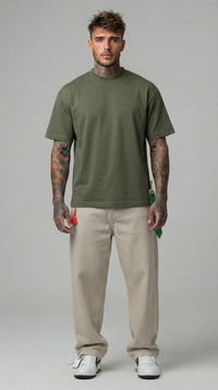 T-SHIRT UOMO  BOXY FIT  BASICA  PIU' COLORI  - BERNA - ART. 261242