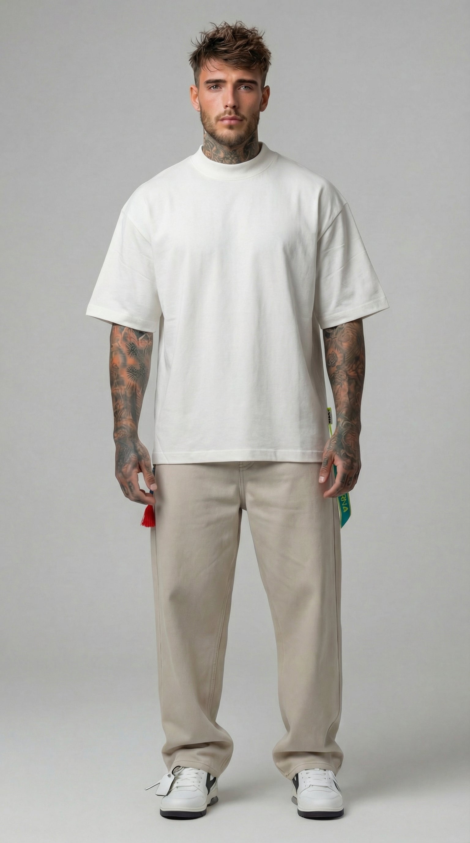 T-SHIRT UOMO  BOXY FIT  BASICA  PIU' COLORI  - BERNA - ART. 261242