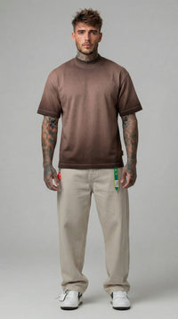 T-SHIRT BERNA BOXY FIT EFFETTO SFUMATO PIU' COLORI ART. 261241