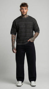 T-SHIRT UOMO IN MAGLIA DEVORE'  - BERNA - ART. 261013  PIU' COLORI