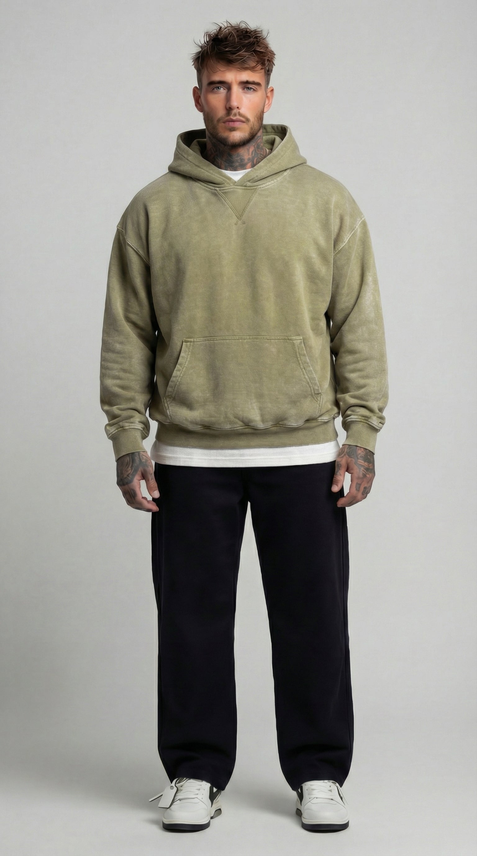 FELPA CON CAPPUCCIO SLAVATA  - ONLY&SONS - ART. 22031917 DUE COLORI