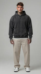 FELPA CON CAPPUCCIO SLAVATA  - ONLY&SONS - ART. 22031917 DUE COLORI