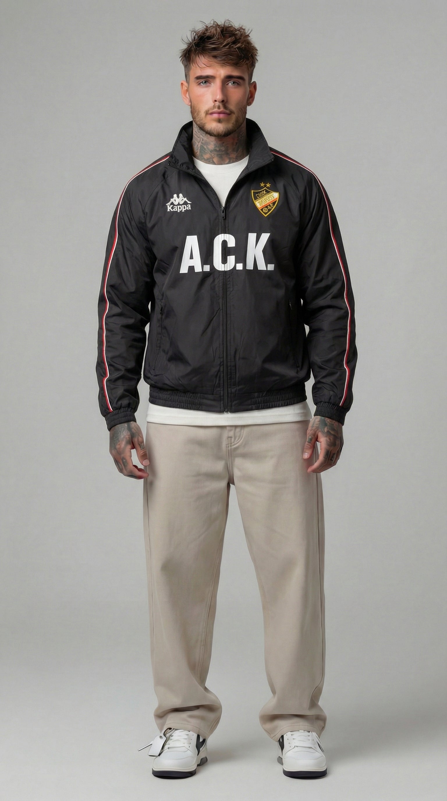 GIUBBINO  AUTHENTIC SATYA - KAPPA - ART. 34218 WW COL. NERO