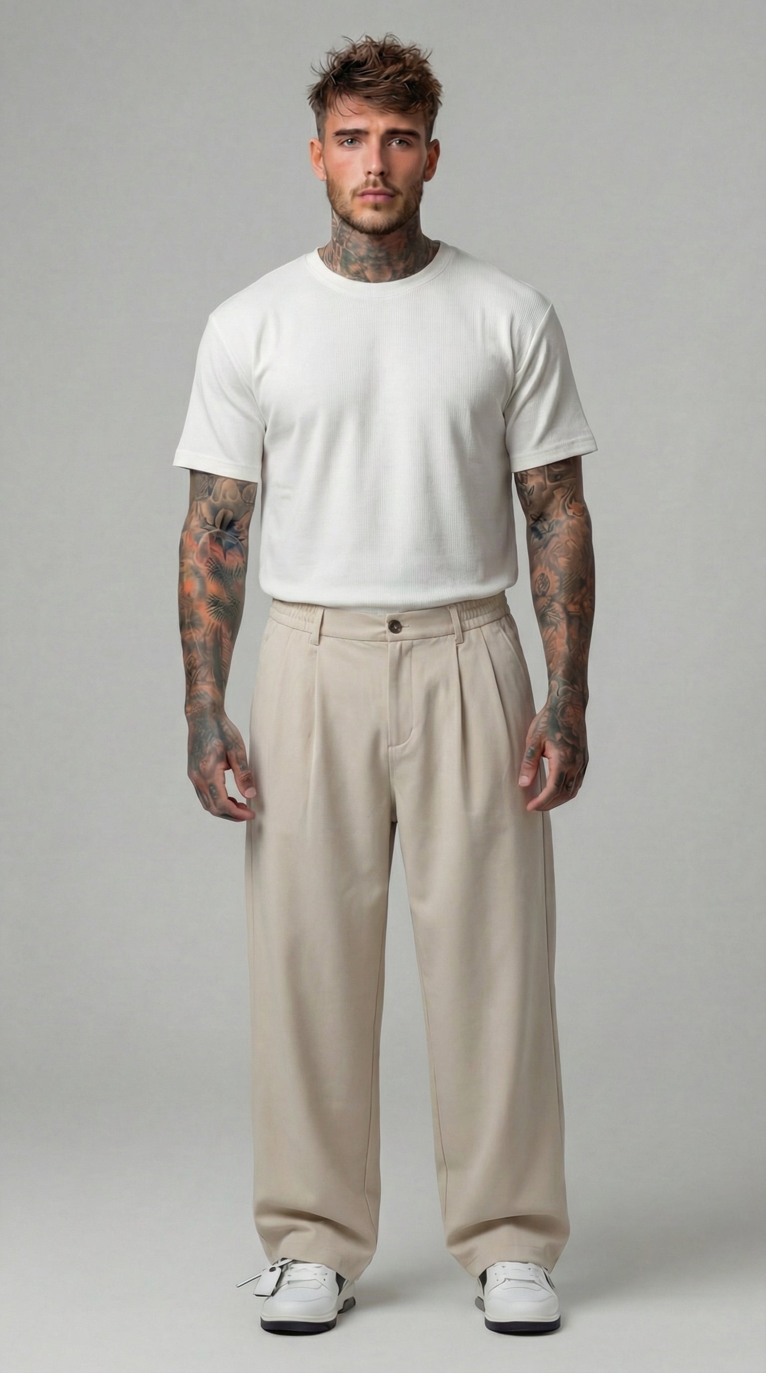 PANTALONI NERI CON PINCE VITA MEDIA - IMPERIAL - ART. PE6ILBQ