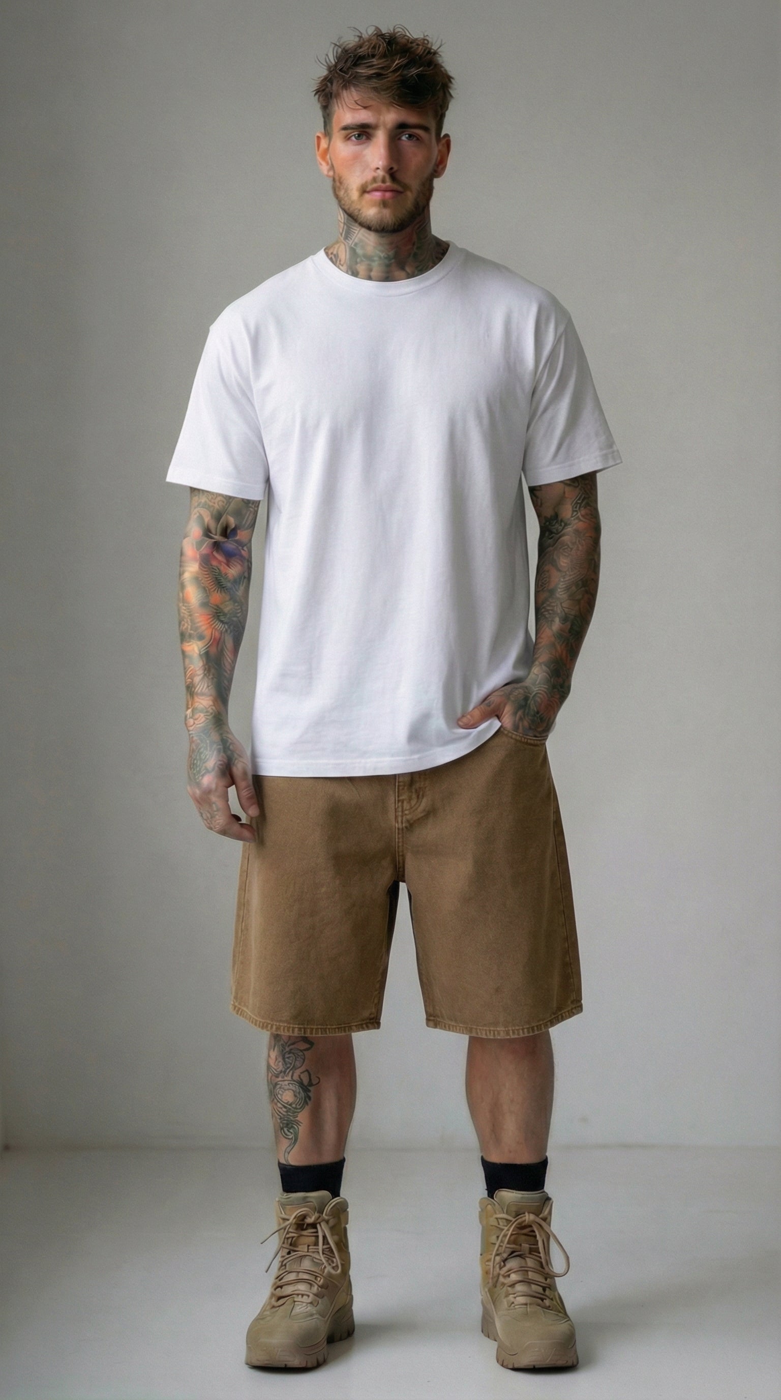 BERMUDA BALL BROWN DENIM  - ONLY & SONS  - ART. 22036602