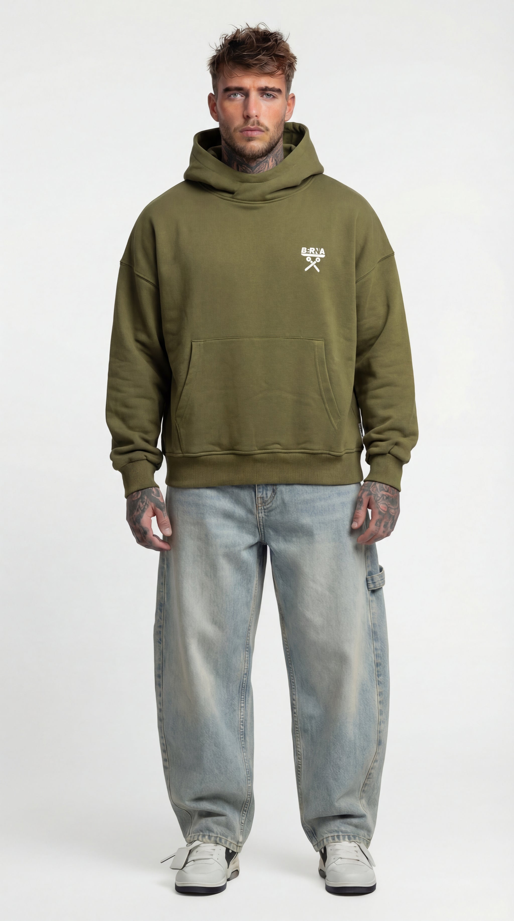 FELPA CON CAPPUCCIO  OBLO' PIU' COLORI   - BERNA - ART. 261057