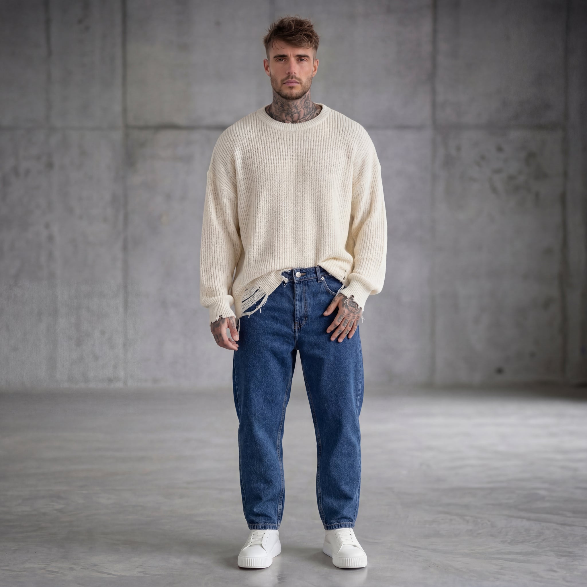 JEANS BLUE DENIM - NEW JOB BRAND - ART. B- 15981