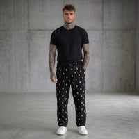 PANTALONE  RICAMI PIU' COLORI- BERNA - ART. 261402