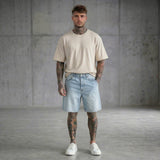 BERMUDA ONLY&SONS FADE DENIM LIGHT BLUE  ART 22033155