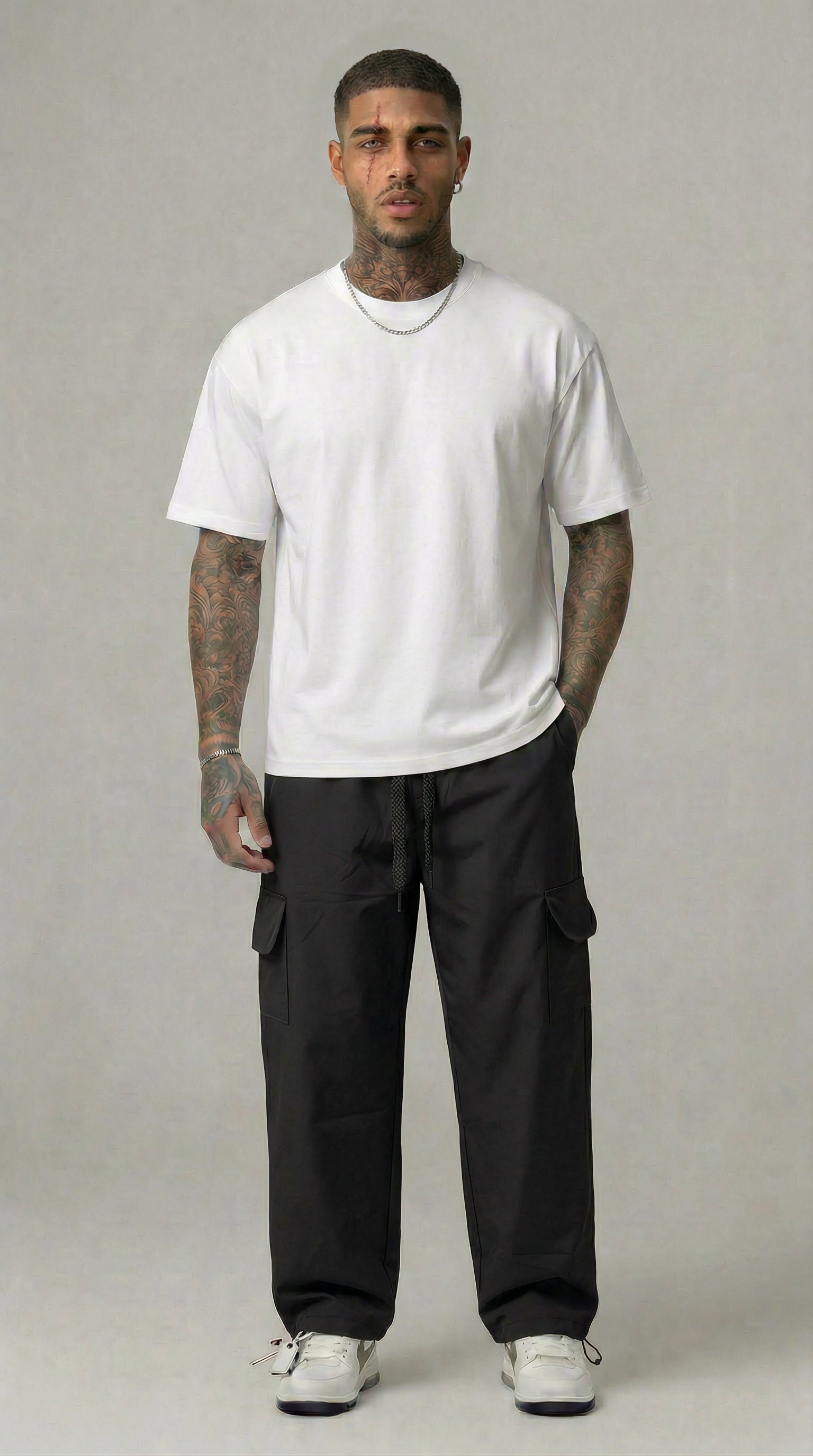 PANTALONE CARGO TECNICO PIU' COLORI - HAMEN - ART.  LACCIO